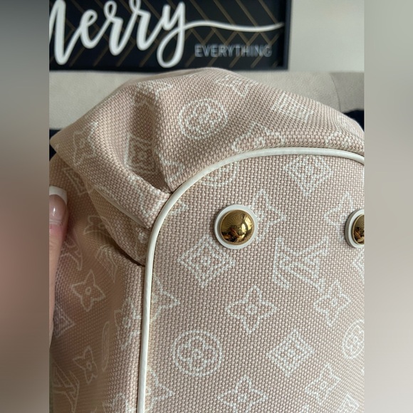 LV tote bag Cabas Ipanema PM size - Picture 9 of 17